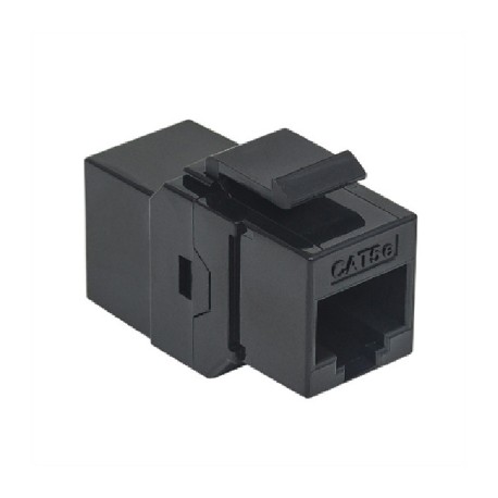 Cople Intellinet Keystone RJ45 Cat5e UTP 8P8C H-H Color Negro