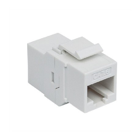 Cople Intellinet Keystone RJ45 Cat6 UTP Color Blanco