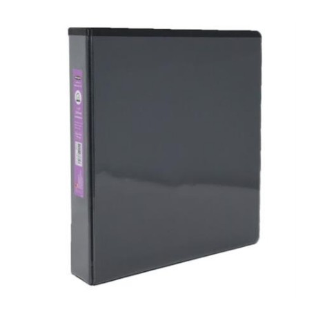 CARPETA ACCO 385 VINIL D 1 1/2" CARTA NEGRO