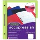 CARPETA ACCO PRESS MC P4557 CARTA VERDE CLARO C/10