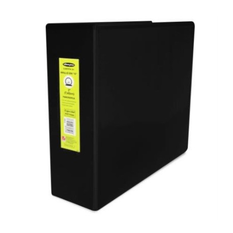 CARPETA ACCO WILSON JONES 361 VINIL O 3" CARTA NEGRO