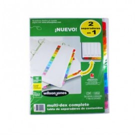 SEPARADOR ACCO 445 MULTIDEX BASIC 12 DIVISIONES