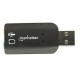 Adaptador Manhattan Sonido 5.1 Estéreo USB Alta Velocidad Color Negro,Adaptador Manhattan Súper Velocidad USB 3.0 a RJ-45 GB Et