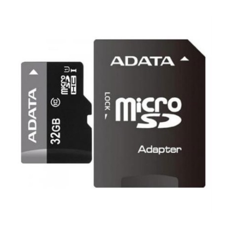 MEMORIA MICRO SD ADATA HC32GB CLASS10-RETAIL W/1 ADAPTER