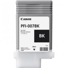 TINTA CANON IMAGEPROGRAF IPF670E NEGRO PFI-007BK 90ML