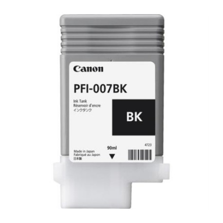 TINTA CANON IMAGEPROGRAF IPF670E NEGRO PFI-007BK 90ML