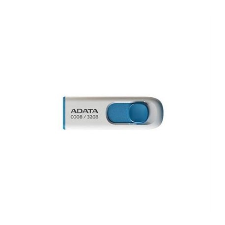 MEMORIA USB ADATA AC008 32GB RETAIL WHITE+BLUE