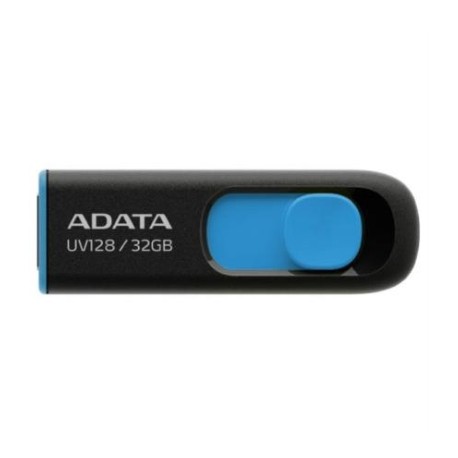 Memoria USB Adata UV128 32 GB 3.2 Color Negro/Azul