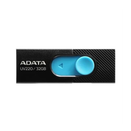 MEMORIA USB ADATA UV220 32GB NEGRO AZUL 2.0