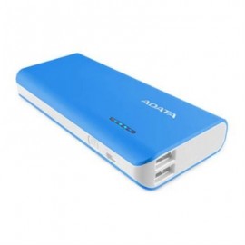 POWER BANK ADATA PT100 AZUL BLANCO 10000 MAH