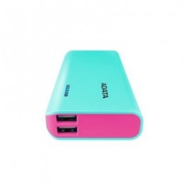 POWER BANK ADATA PT100 AZUL ROSA 10000MAH BATERIA