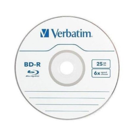 Blu Ray Verbatim 25 GB 6X Caja Individual