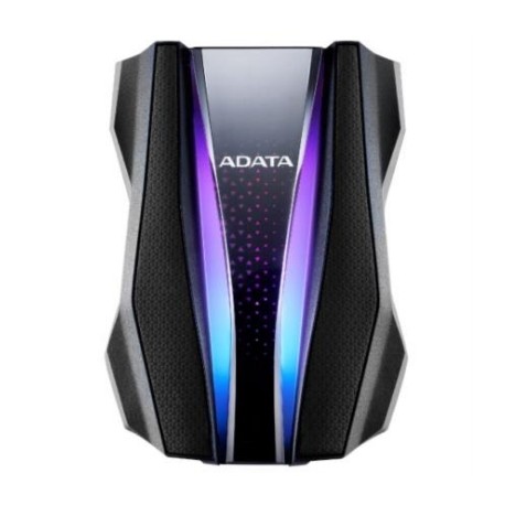 Disco duro Adata HD770G Externo 2 TB RGB USB 3.2 Color Negro