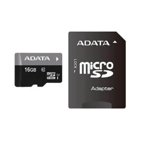 MEMORIA MICRO SD ADATA CLASE 10 + SD 16GB CLASE 10 UHS-1