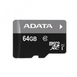 MEMORIA MICRO SD ADATA CLASE 10 + SD 64GB CLASE 10 UHS-1