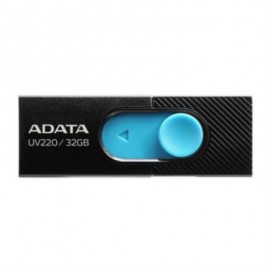 MEMORIA USB ADATA UV220 32GB NEGRO AZUL 2.0