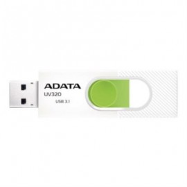 MEMORIA USB ADATA UV320 128GB BLANCO/ VERDE 3.1