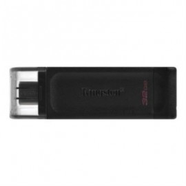 Memoria USB Kingston DataTraveler 70 32GB USB-C Color Negro