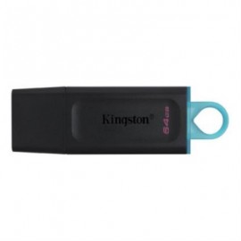 Memoria USB Kingston DataTraveler Exodia 64GB 3.2 Color Negro