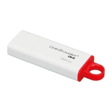 Memoria USB Kingston DataTraveler G4 32GB 3.0 Color Rojo