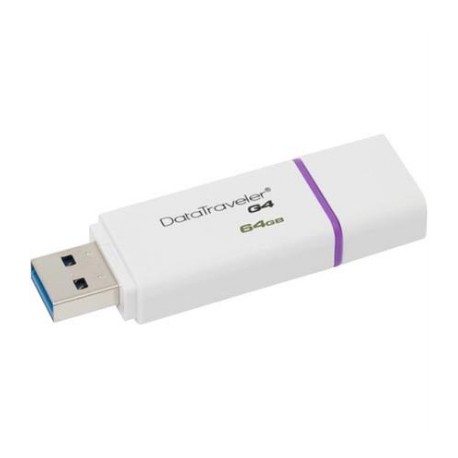 Memoria USB Kingston DataTraveler G4 64GB 3.0 Color Morado