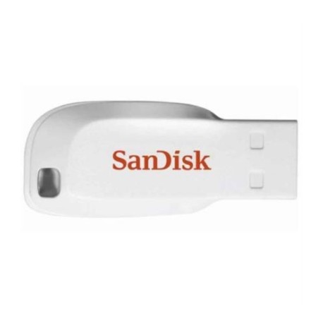 Memoria USB SanDisk Cruzer Blade 16 GB 2.0 Color Blanco