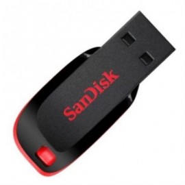 Memoria USB SanDisk Cruzer Blade 64 GB 2.0 Color Negro