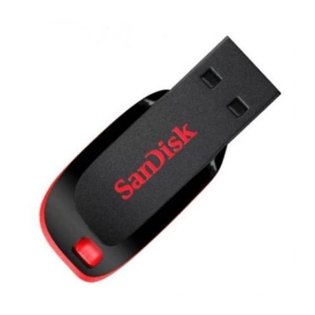 Memoria USB SanDisk Cruzer Blade 64 GB 2.0 Color Negro