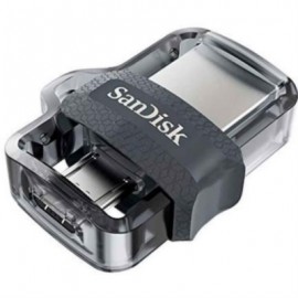 Memoria USB SanDisk Ultra Dual Drive M3.0 64 GB Color Negro