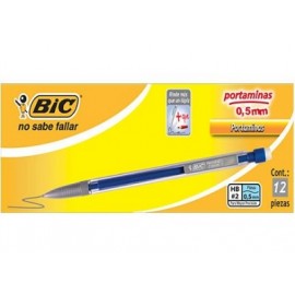 LAPICERO BIC MPM-12 METAL 0.5MM C/12