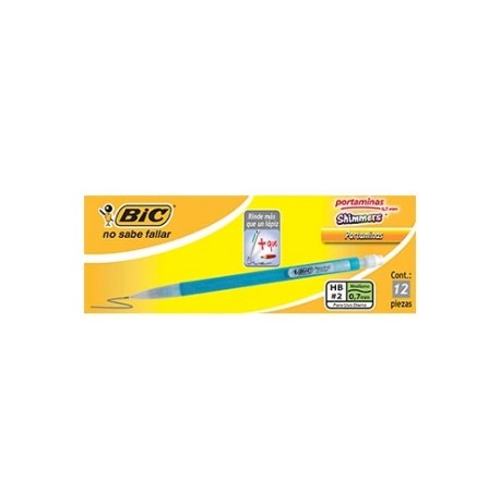 LAPICERO BIC MPU-12 ULTRACOLOR 0.7MM C/12