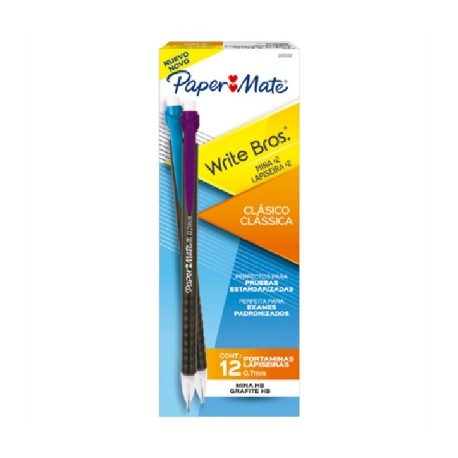 Lapicero Papermate Classic 0.7mm Colores Surtidos C/12 Pzas