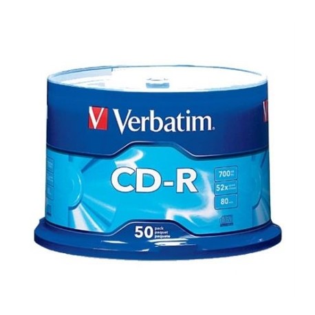 DISCO COMPACTO VERBATIM R 52X 80MIN 700MB C/50,DISCO COMPACTO VERBATIM R 52X 80MIN 700MB COLOR C/25,DISCO COMPACTO VERBATIM R 5