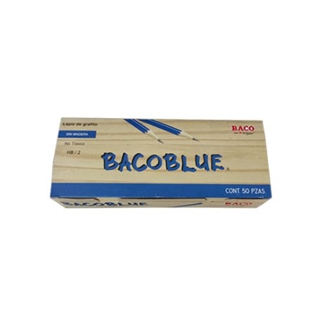 LAPIZ BACO AZUL C/50