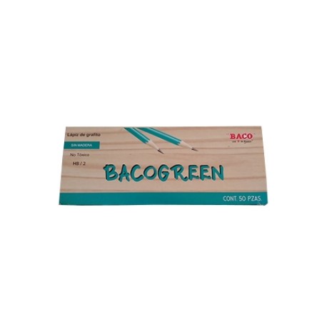 LAPIZ BACO VERDE C/50