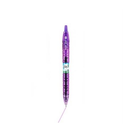 BOLIGRAFO GEL PILOT B2P MORADO 0.7 CAJA C/12