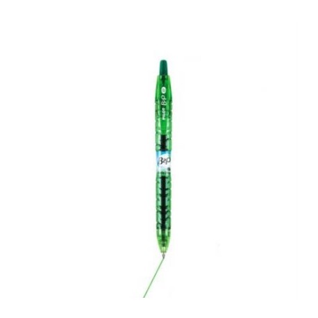 BOLIGRAFO GEL PILOT B2P VERDE 0.7 CAJA C/12