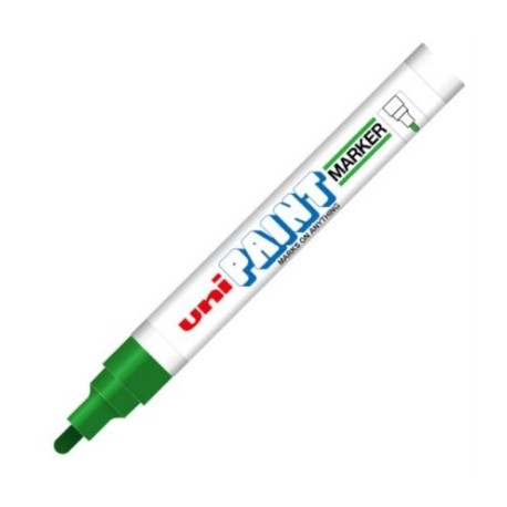 Marcador Azor PX-20 Uniball Paint Color Verde c/12 Pzas