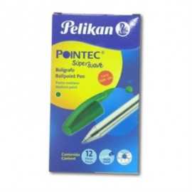 BOLIGRAFO PELIKAN POINTEC VERDE 0.7 MM C/12