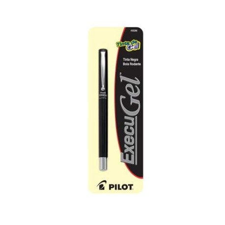 BOLIGRAFO PILOT EXECU-GEL NEGRA BLISTER C/1