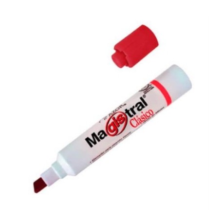 MARCADOR PERMANENTE IMPACTO ROJO C/12