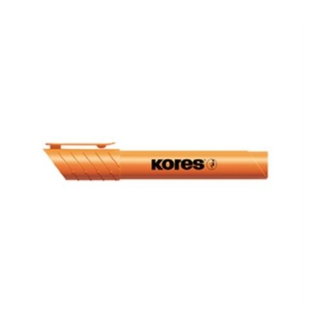 RESALTADOR KORES K-MARKER XH12 NARANJA C/12