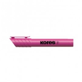 RESALTADOR KORES K-MARKER XH12 ROSA C/12