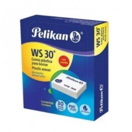 BORRADOR PELIKAN WS-30 LAPIZ BLANCO C/30