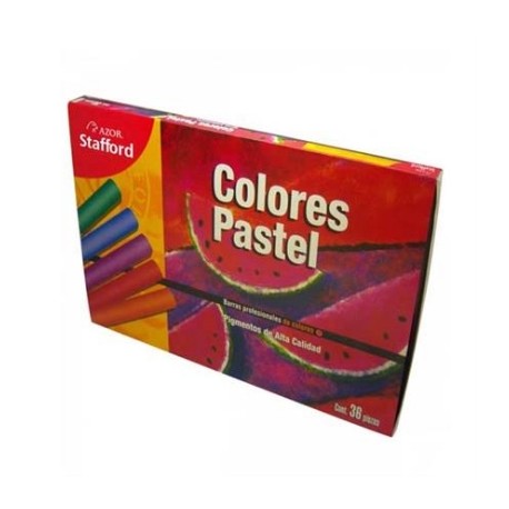 COLORES PASTEL EN SECO STAFFORD ESTUCHE C/36