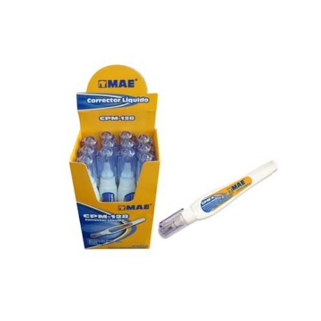 CORRECTOR MAE TIPO PLUMA 8 ML C/12