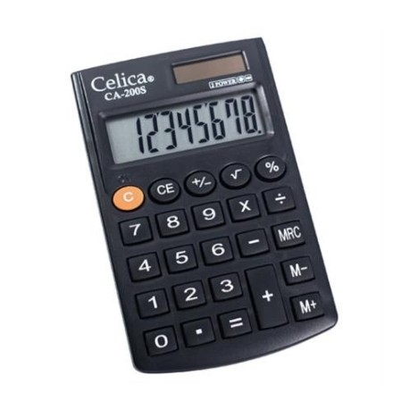 CALCULADORA CELICA BOLSILLO 8 DIGITOS C/CARTERA