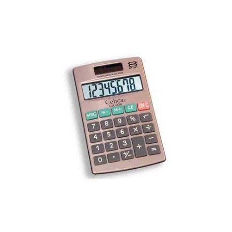 CALCULADORA CELICA CA-036 BOLSILLO 8 DIGITOS+CARTERA