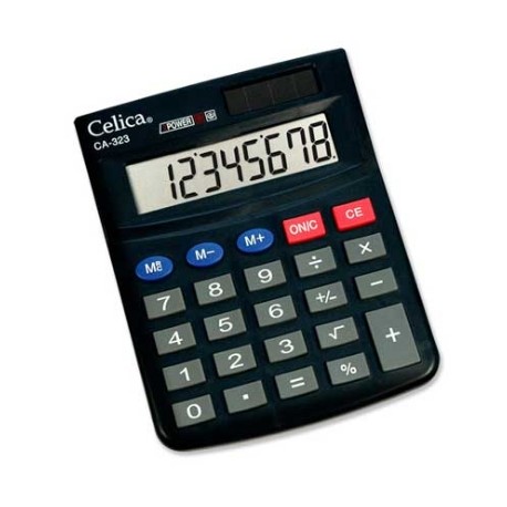 CALCULADORA CELICA SEMI ESCRITORIO 8 DIGITOS