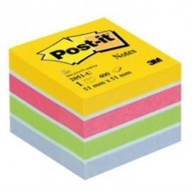 Cubo Notas 3M Post It Ultra 400 Hojas